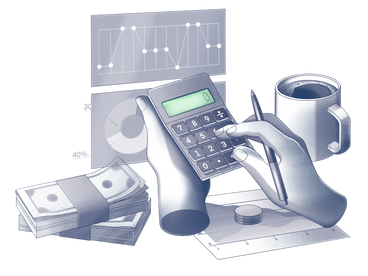 ilustração de calculadora